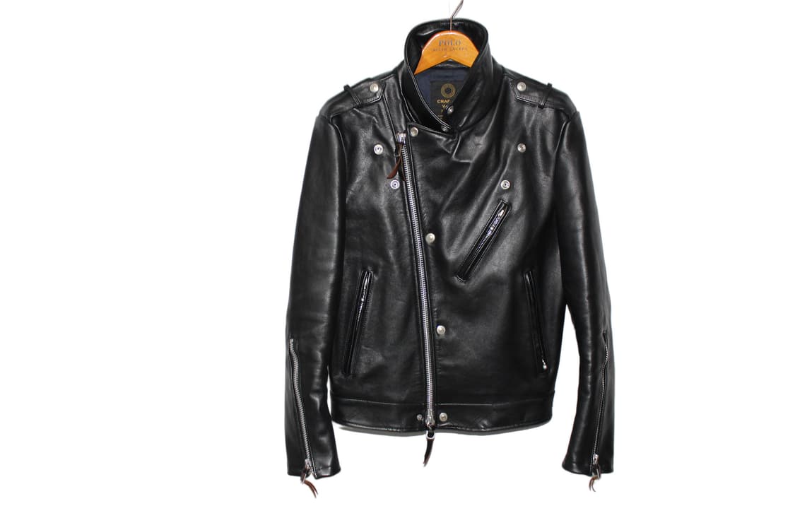 DIAFVINE 디아프바인 카우하이드 클래식 라이더자켓 상품이미지1