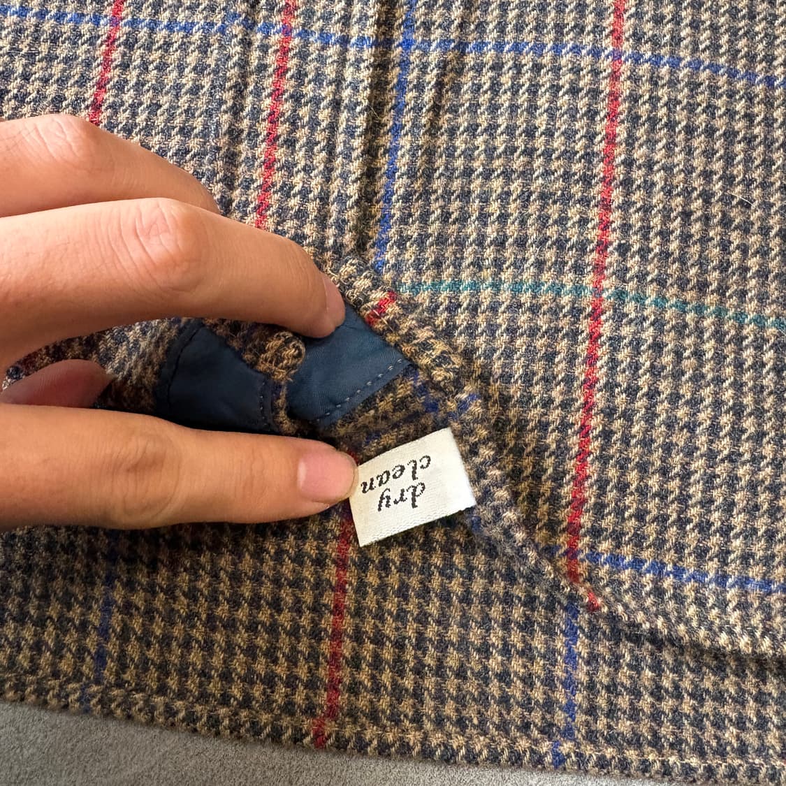 80s Pendleton 80년대 미국 생산 펜들턴 체크 울 셔츠 상품이미지6