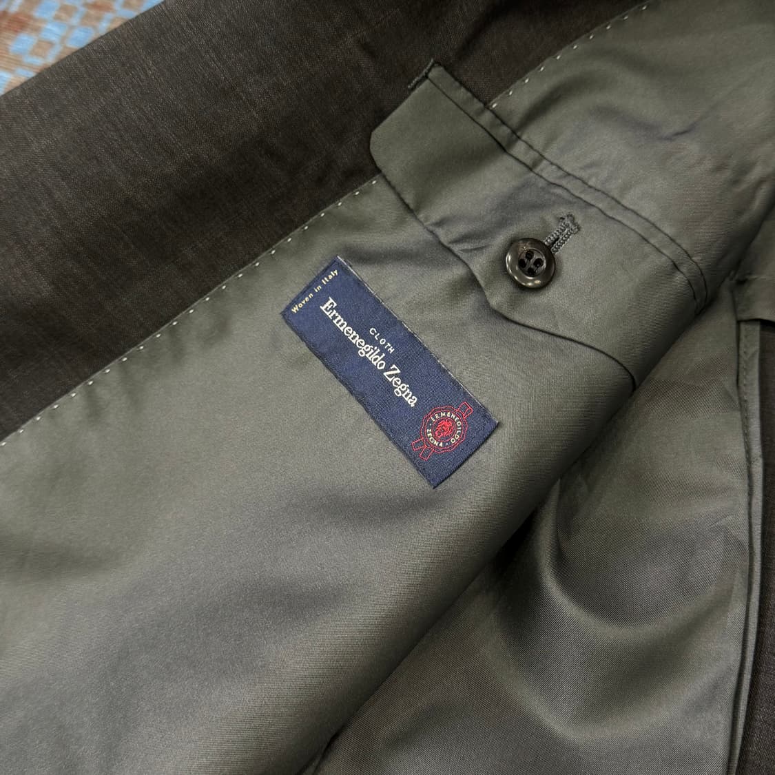 에르메네질도 제냐 더블 블레이저 자켓 상품이미지5