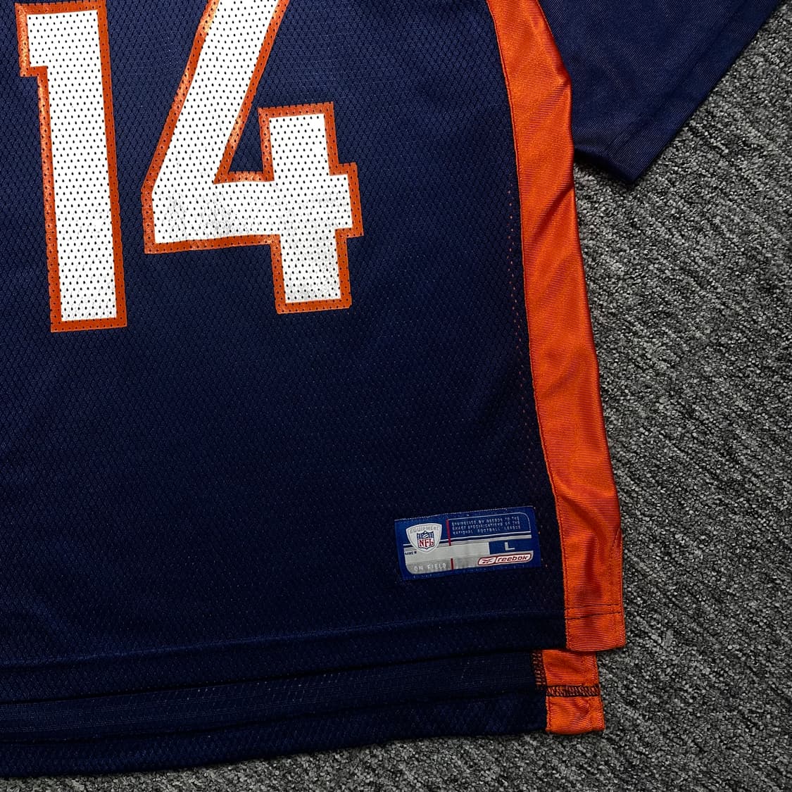 리복 NFL 덴버 브롱코스 럭비 져지 o 2570 상품이미지2