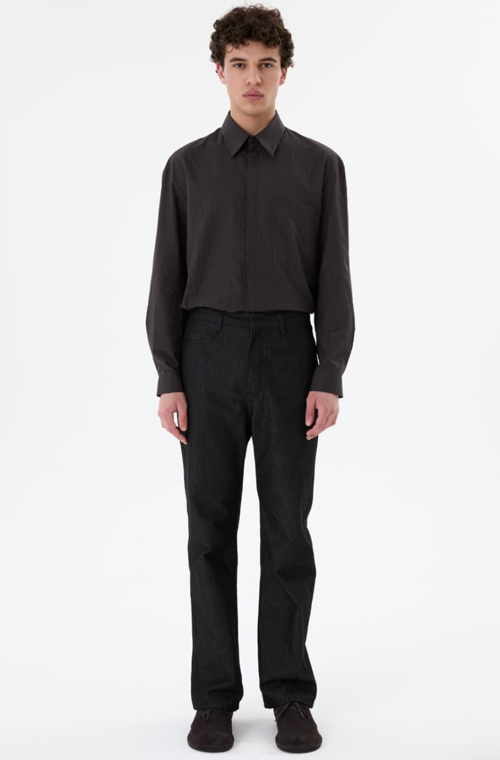 아모멘토 Color Indigo Denim, Black 상품이미지3