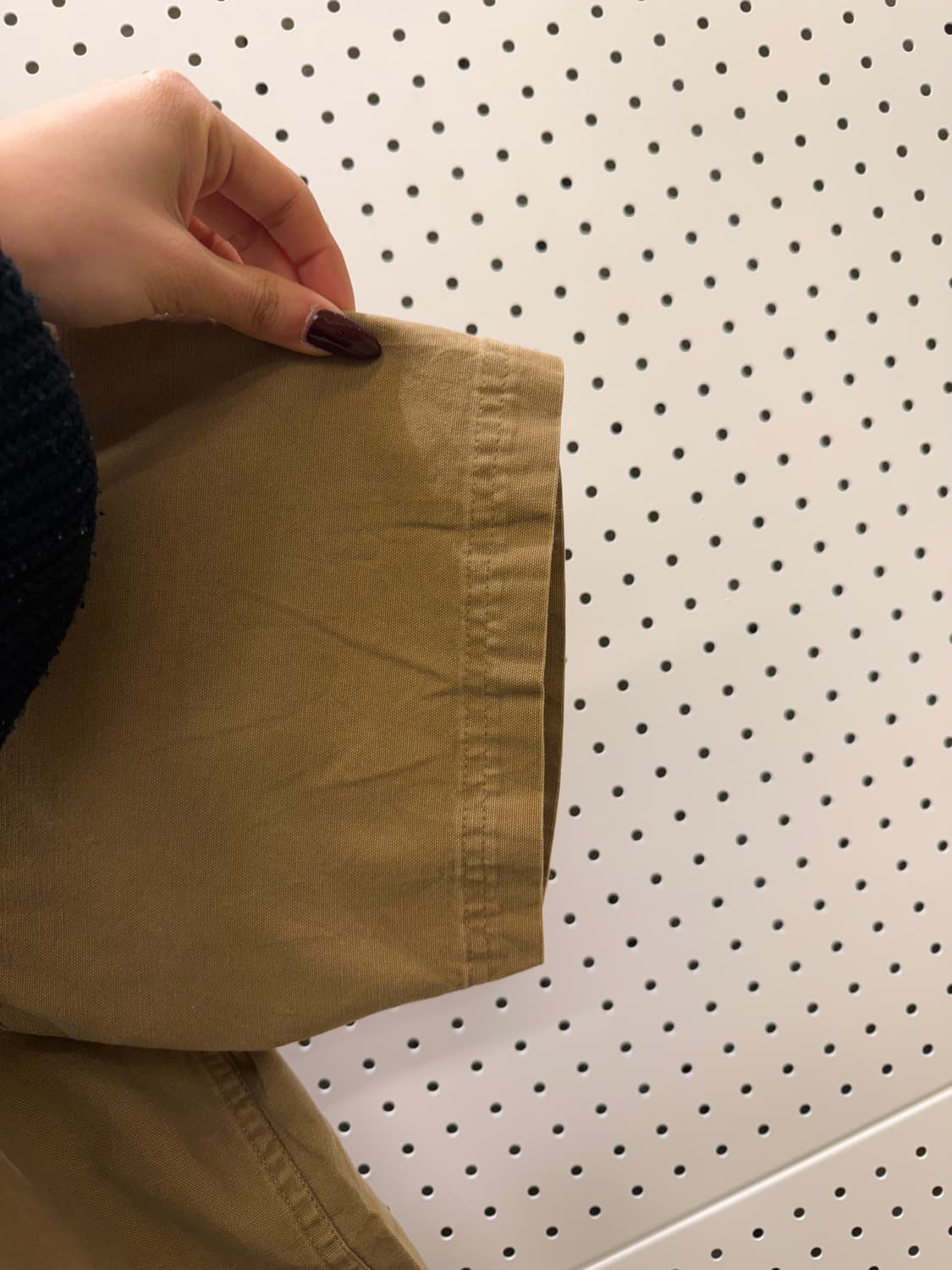 칼하트 워크 반팔 셔츠 브라운 U1157 상품이미지4