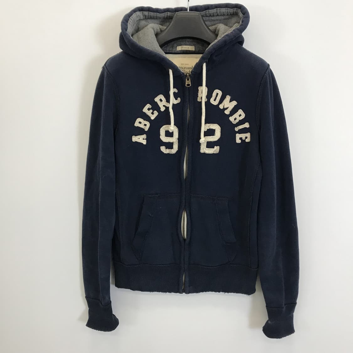 아베크롬비 Y2K 네이비 아치로고 후드집업 [M] 상품이미지1