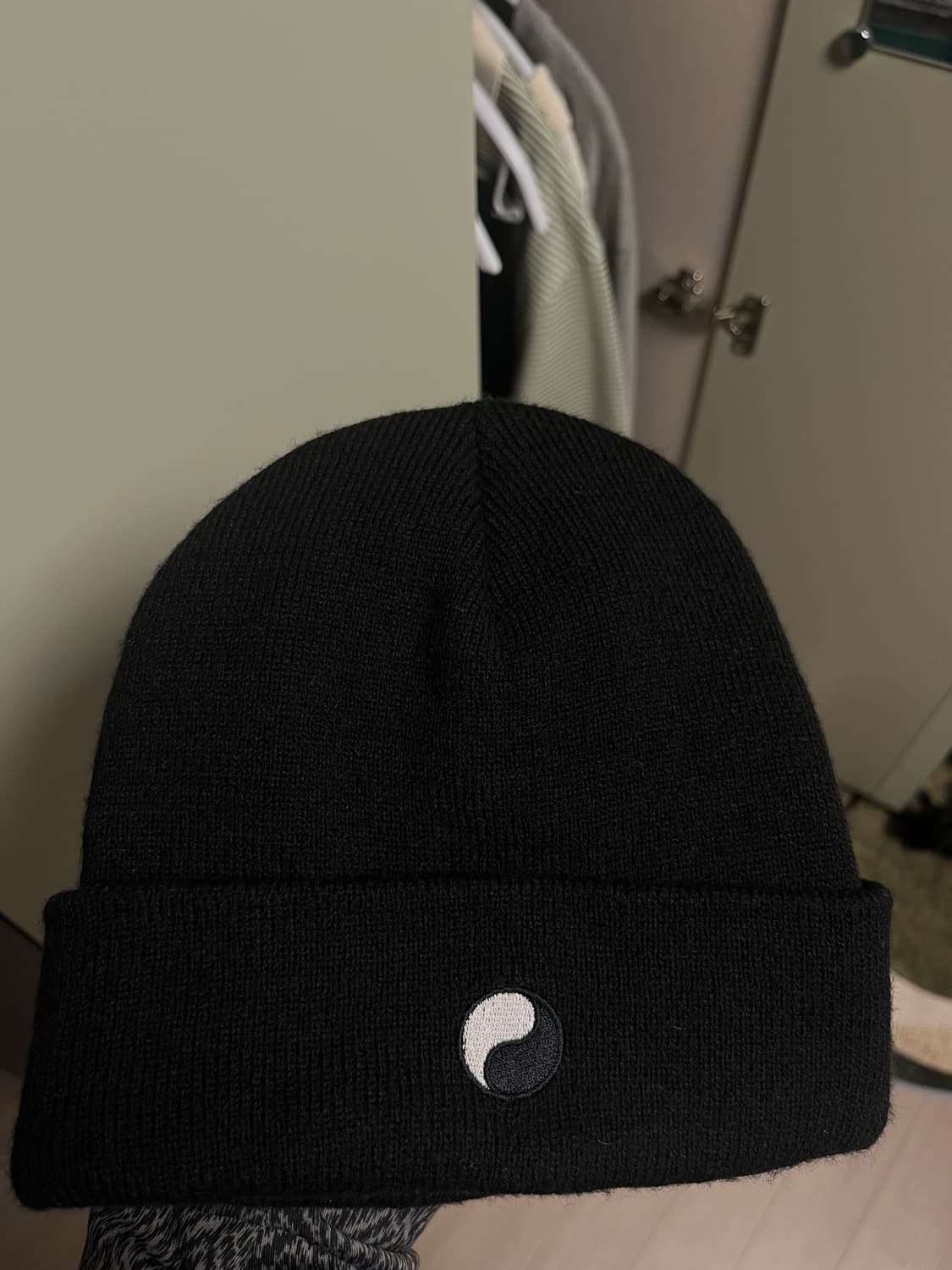 스투시 x 아워레가시 음양 비니 블랙 상품이미지4