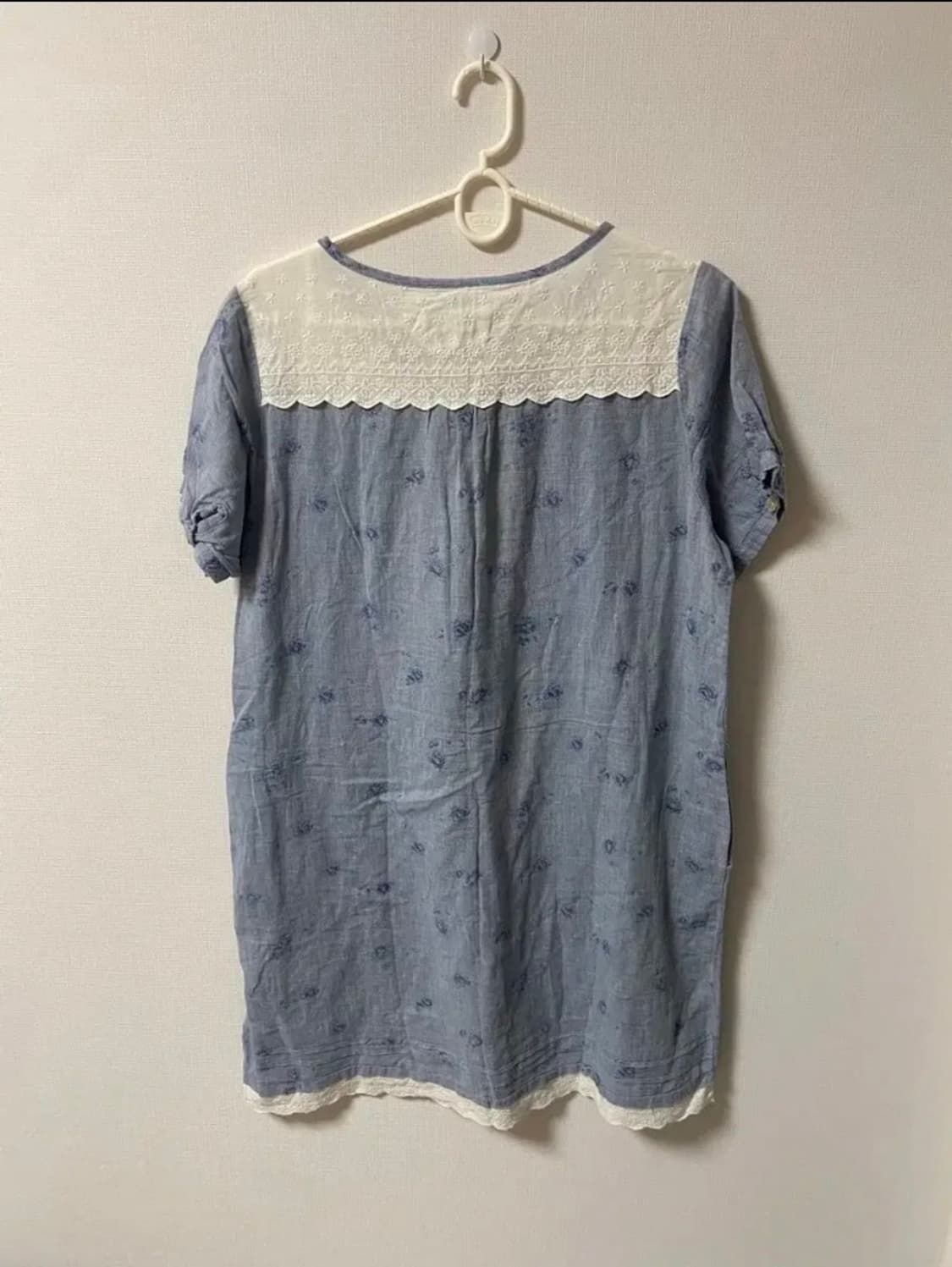 빈티지 모리걸 하구미 대장 잔꽃 레이스 원피스 상품이미지6