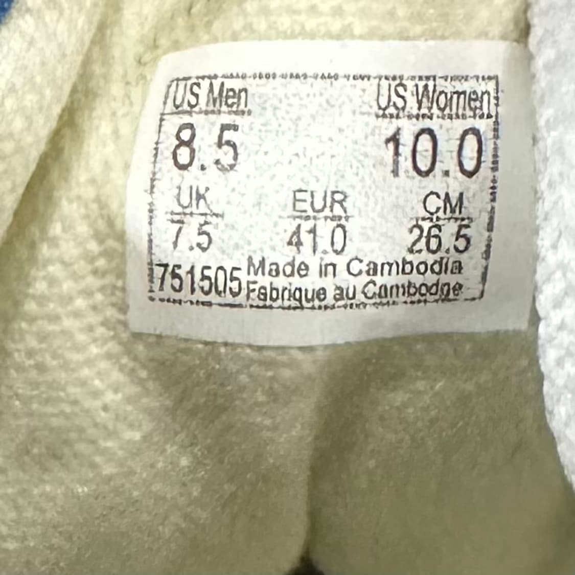 265) 반스 운동화 남성 남자 신발 올드스쿨 블루 스웨이드 상품이미지9