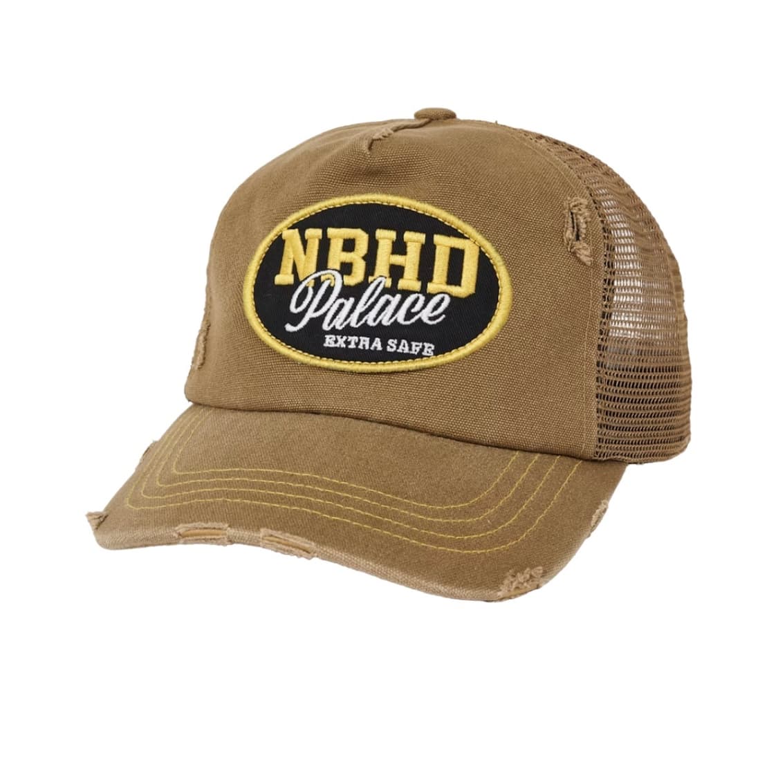 [OS] 팔라스 네이버 후드 메쉬캡 브라운 상품이미지1