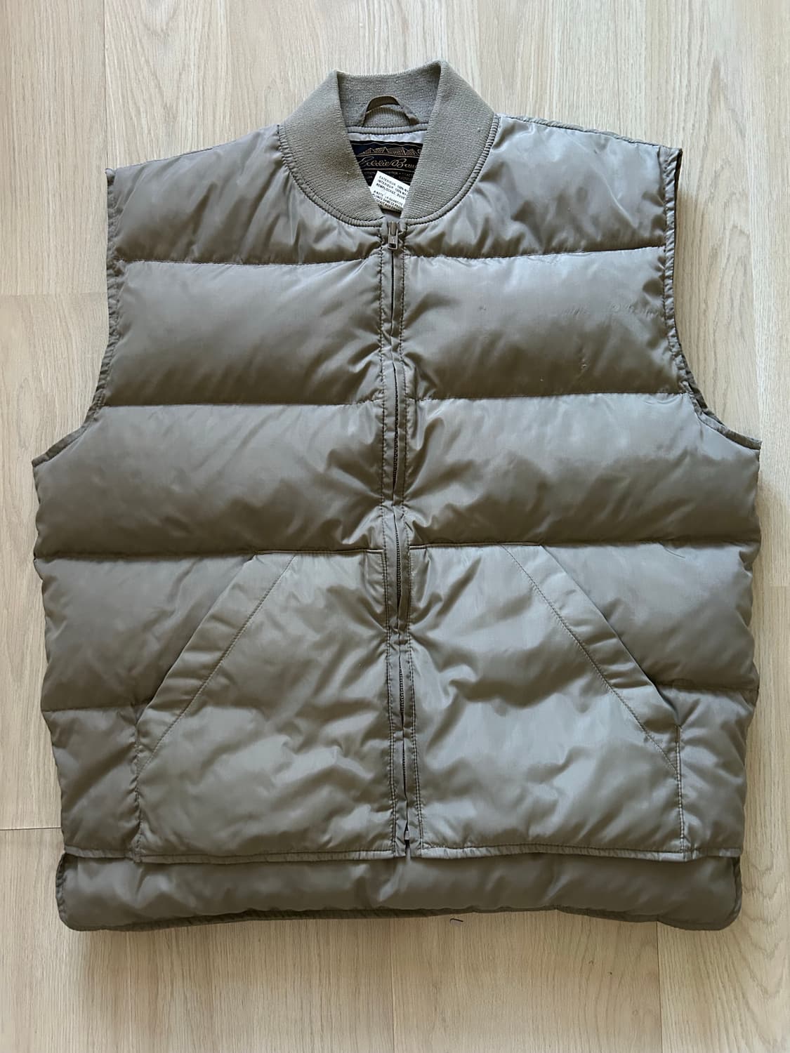 빈티지 에디바우어 다운 베스트 상품이미지1