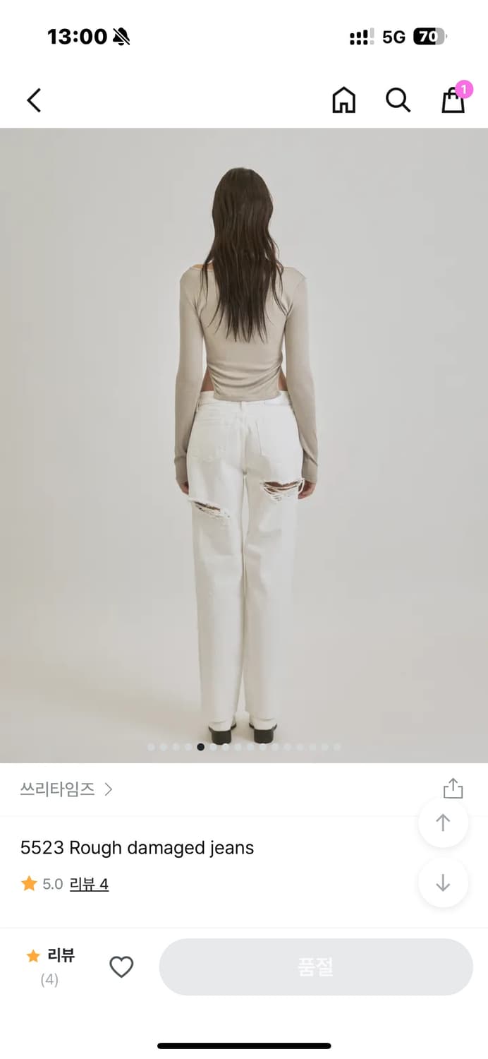 쓰리타임즈 데미지 진  상품이미지2