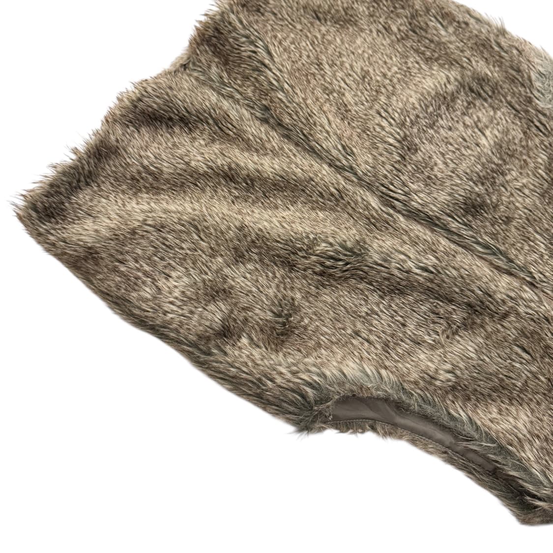 COMME CA ISM 꼼사이즘 퍼 후드 베스트 상품이미지6