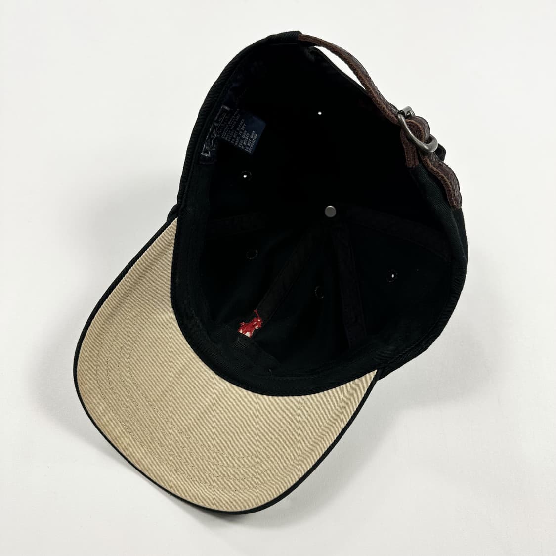 폴로 랄프로렌 포니 블랙 볼캡 모자 상품이미지4