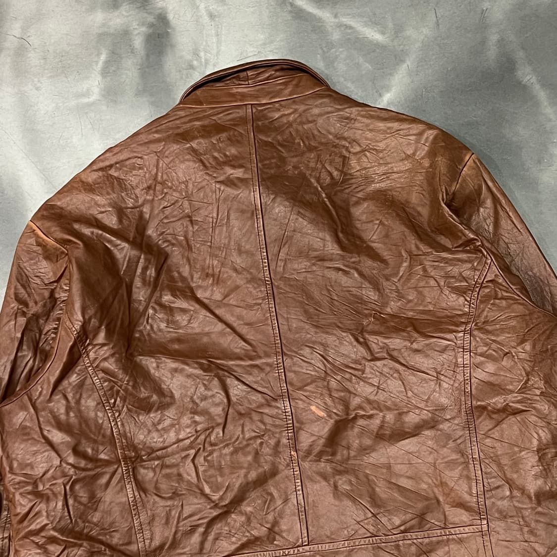  무라노 램스킨 레더 자켓 y14982 상품이미지6