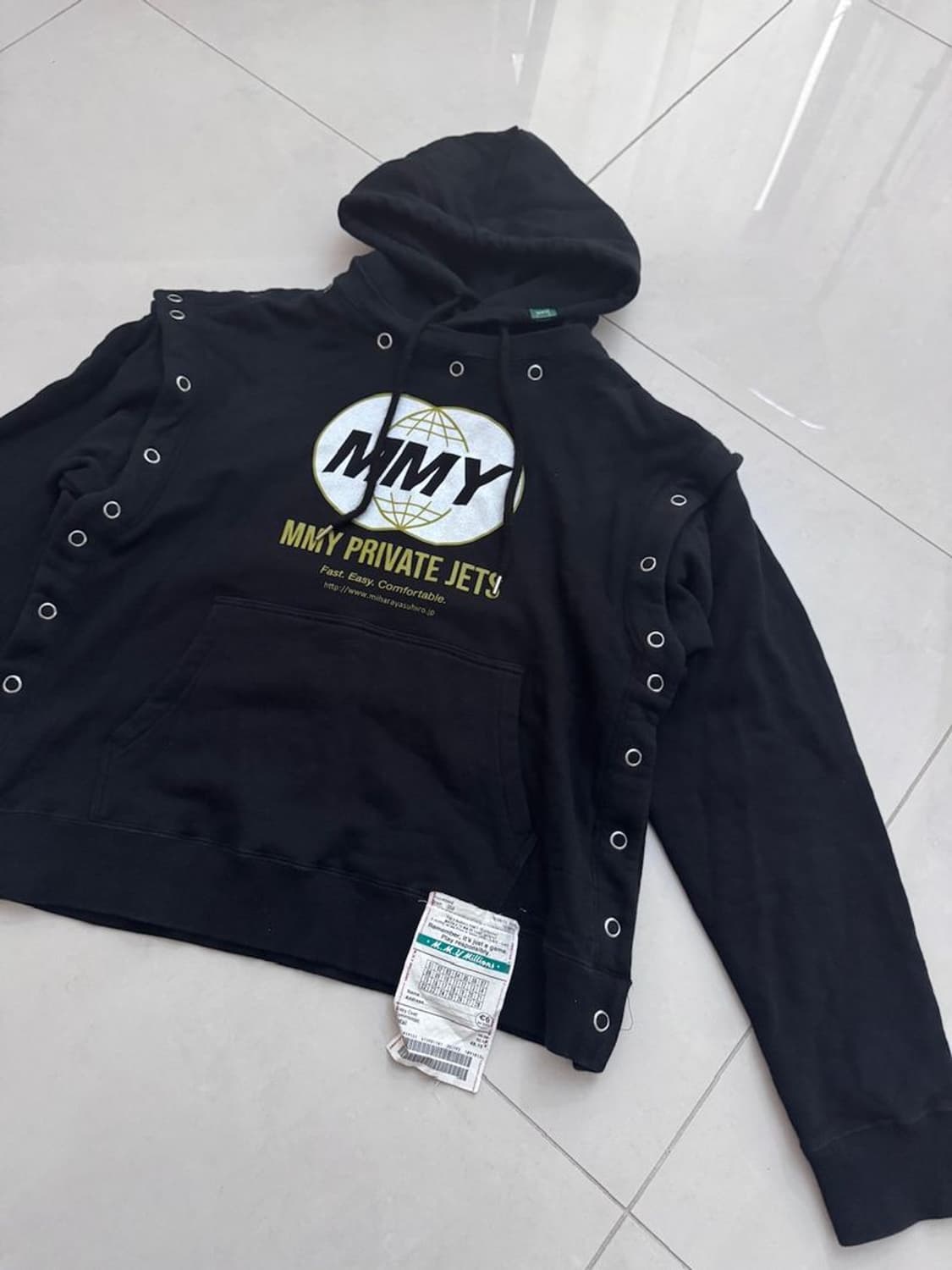 MIHARA YASUHIR 메종 미하라 야스히로 후디 상품이미지2