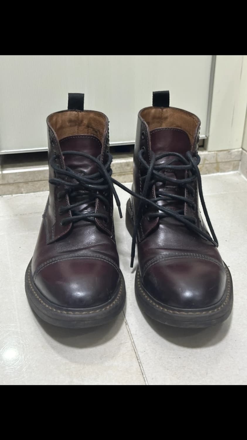 닥터마틴 워크라인 6홀 워커 브라운 250mm EUR39 사이즈 상품이미지5