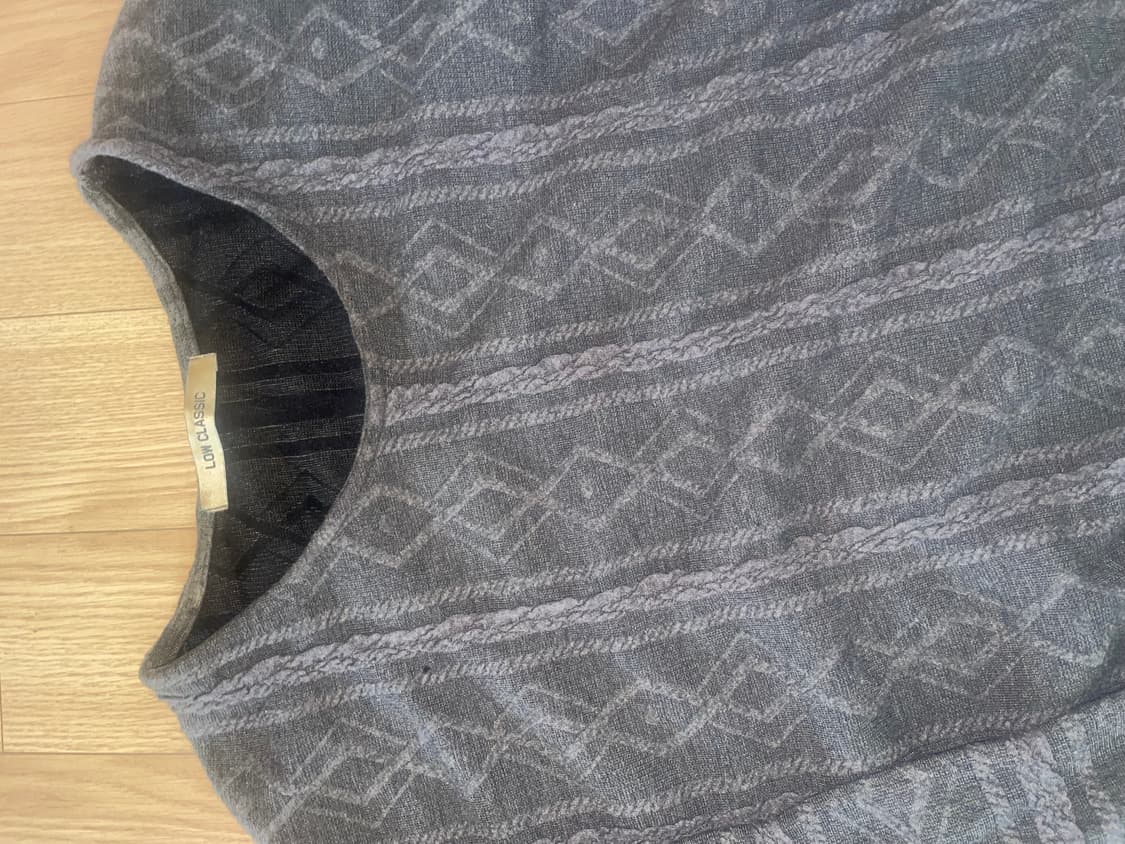 로우클래식 LOWCLASSIC 니트 free size  상품이미지2