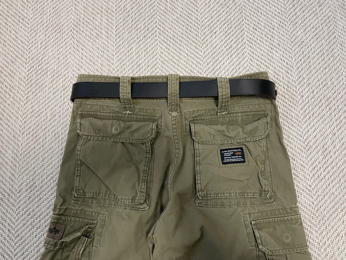 빈티지 글라벨라 골드 후크 레더벨트  J03704 상품이미지4