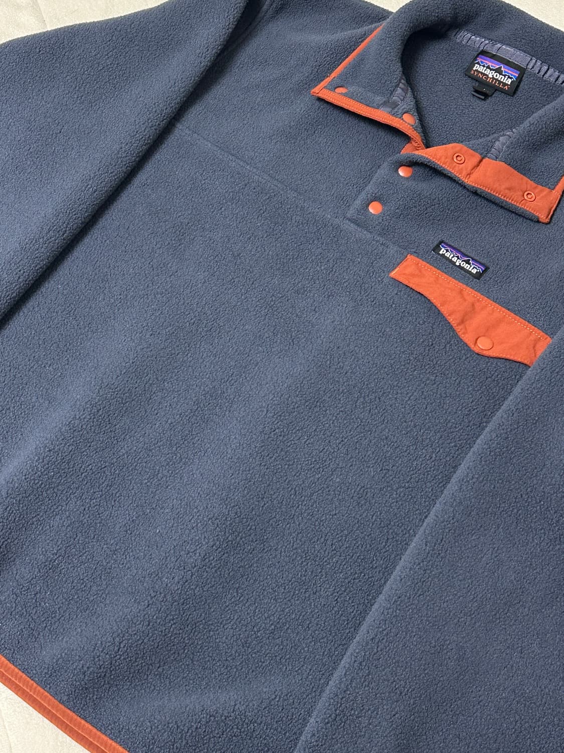 파타고니아 신칠라 버니쉬드 레드 (네이비) 상품이미지5