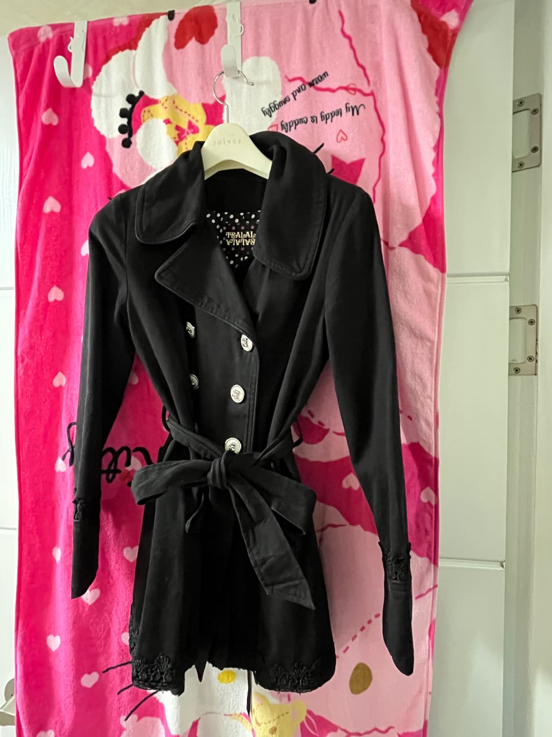 트랄라라 리본 코트 상품이미지2