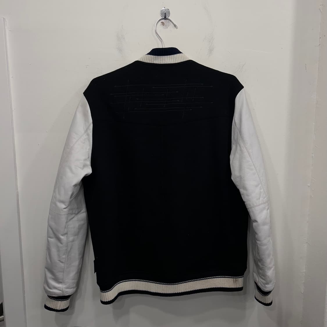 LIFUL 카우레더 바시티 스타디움 자켓 상품이미지7