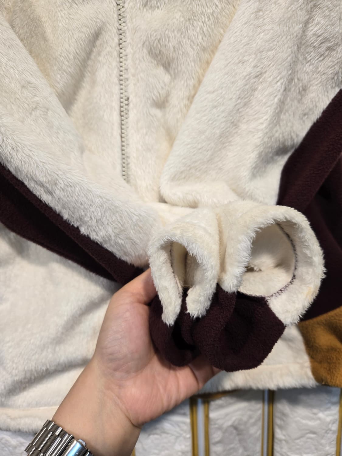 밀레 여성 보아털 후리스 플리스 점퍼 100 상품이미지4