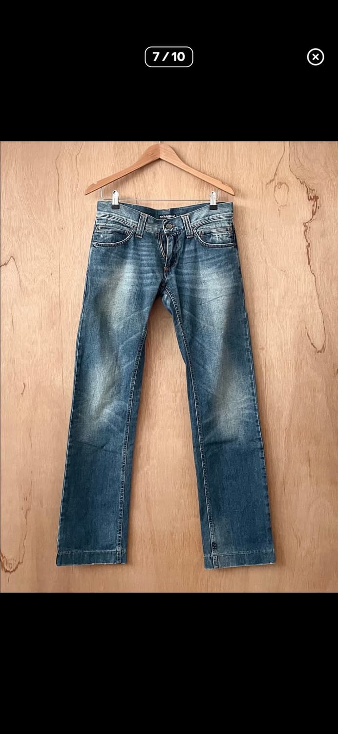 돌체앤가바나 더블집 데님 팬츠 상품이미지7