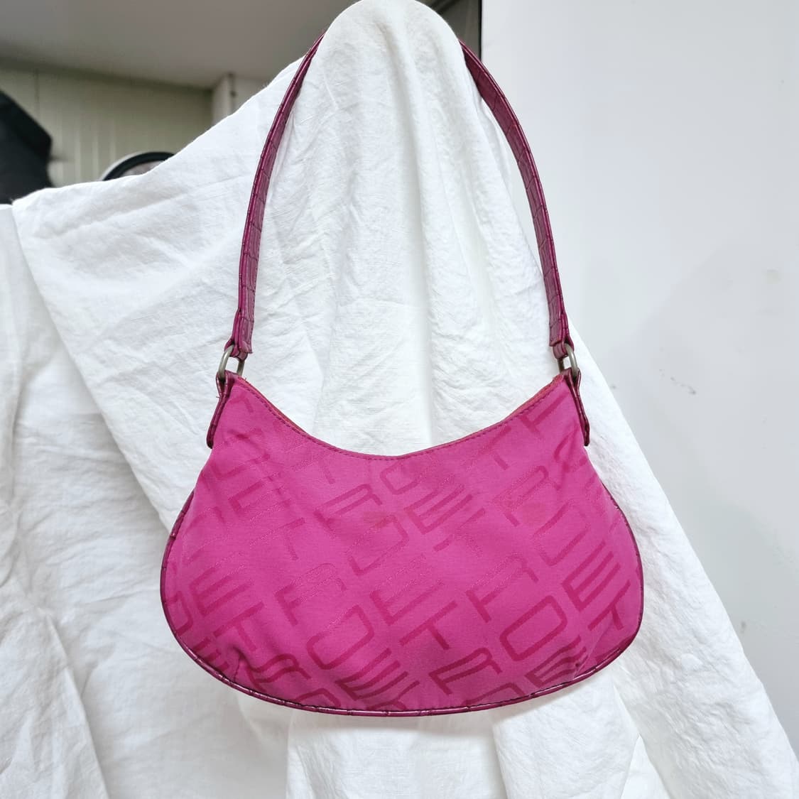 에트로 ETRO 로고패턴 미니 숄더백 미니 호보백 /상태 빈티지 상품이미지2