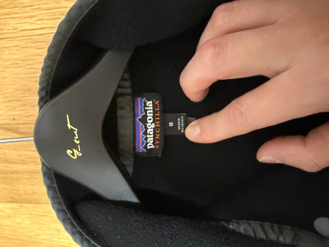 파타고니아 신칠라 우먼M 블랙 상품이미지6