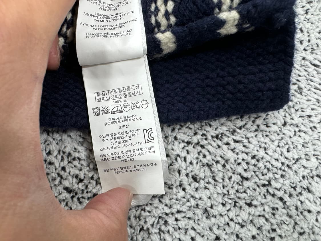 폴로 랄프로렌 신형 울 목폴라니트 상품이미지5