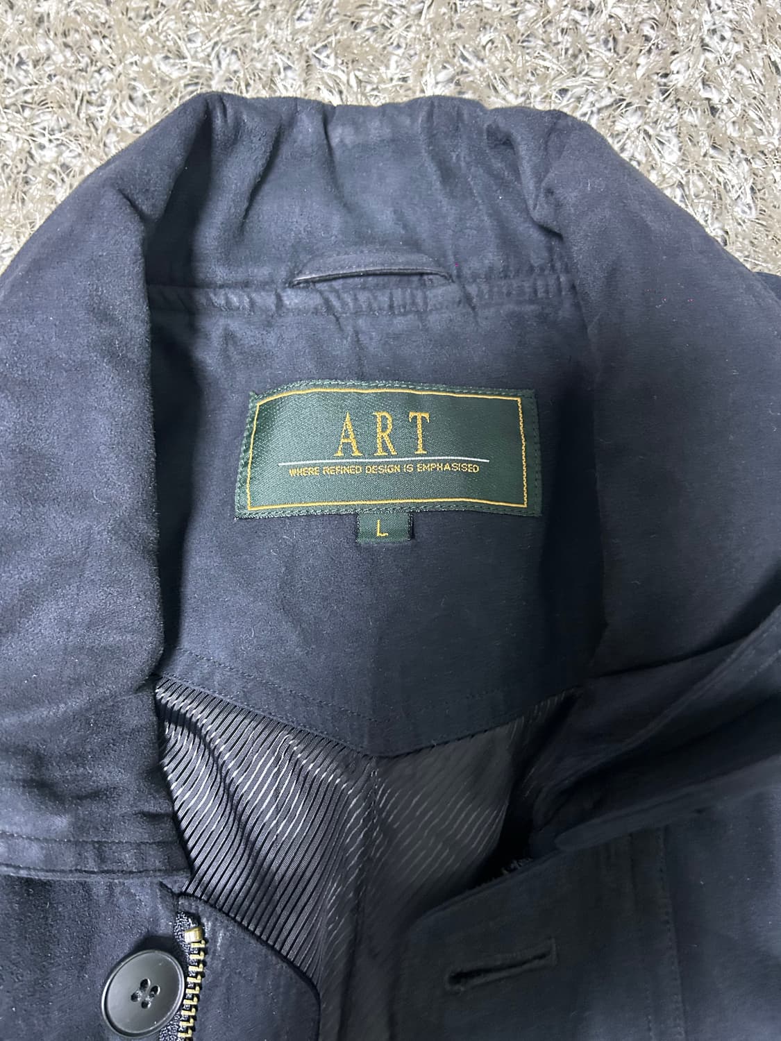 일본판 폴리 야상자켓 사이즈 105~110 상품이미지3