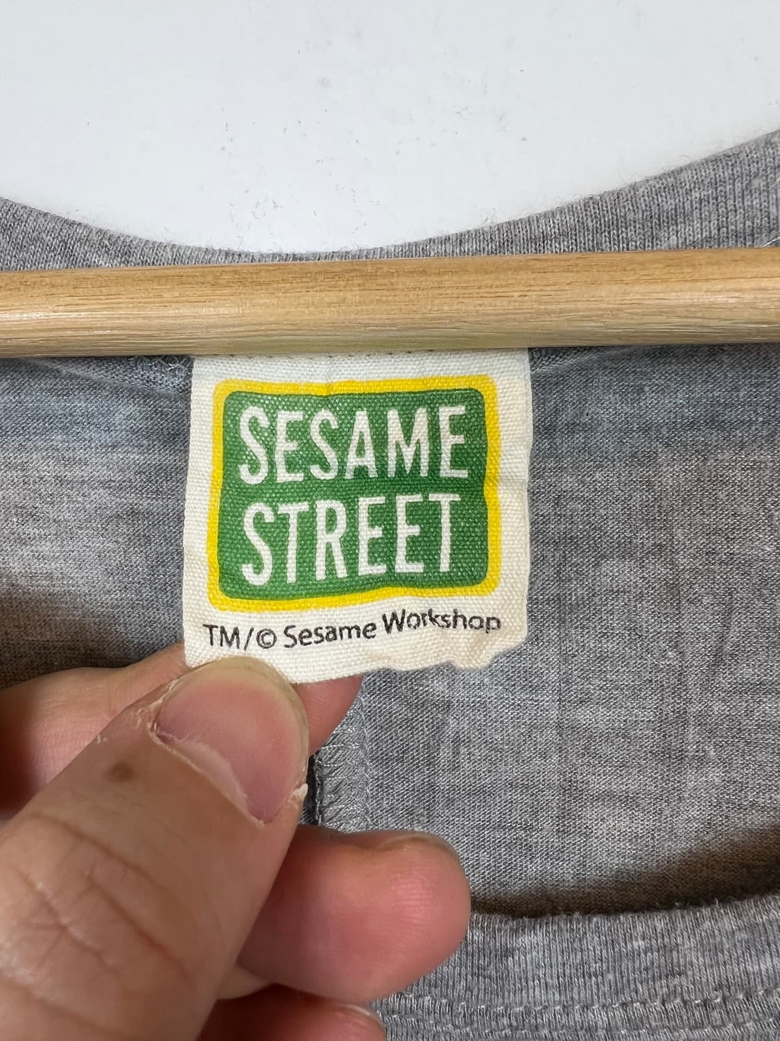 T149 세서미 스트리트 프린팅 반팔 티셔츠 4L 상품이미지3