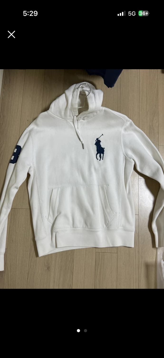 폴로 랄프로렌 빅포니 후드티 s 상품이미지1