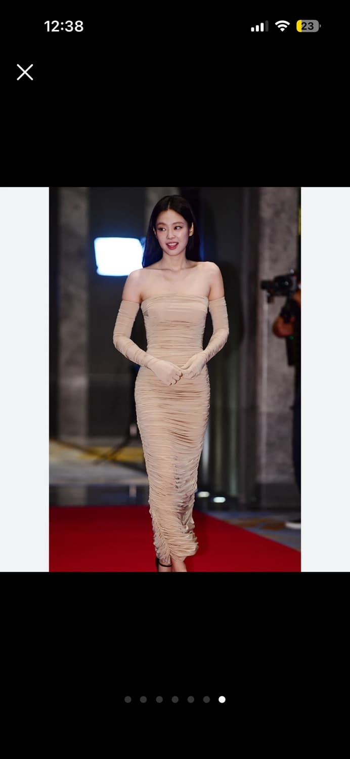 FASHION NOVA 청순섹시 셔링 쉬폰드레스 상품이미지7