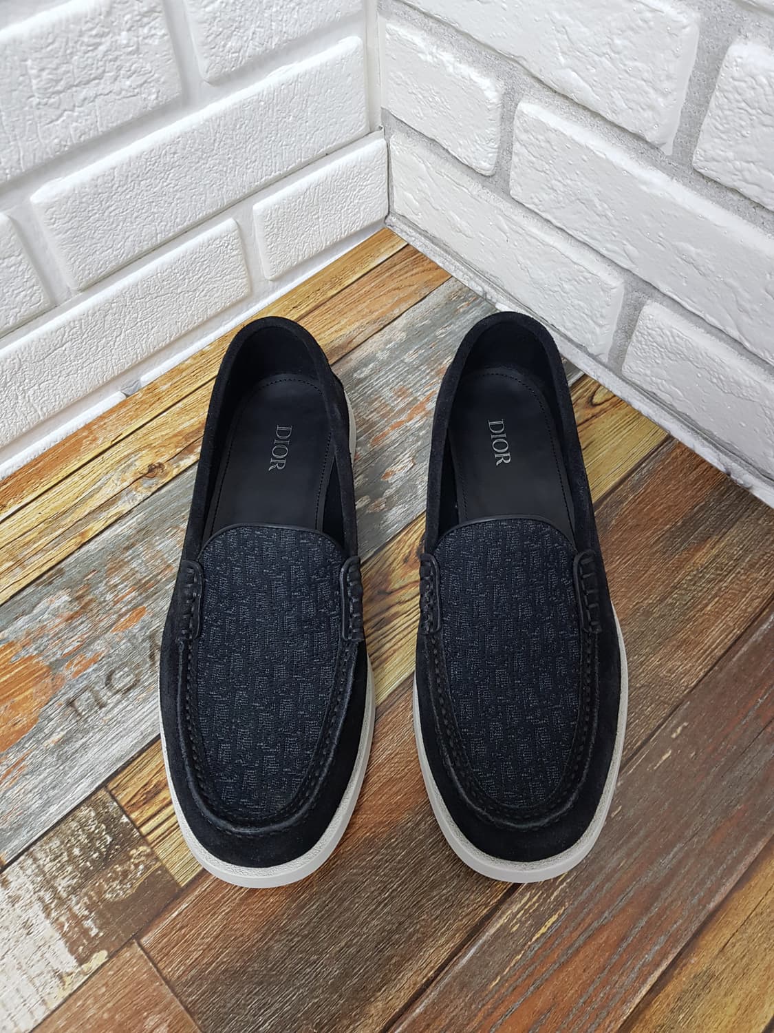 [40/정품] 디올 그랑빌 로퍼 블랙 상품이미지1