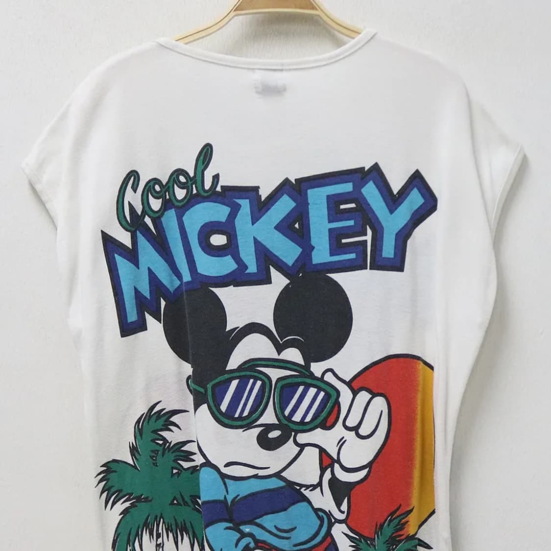 90'S 미키 프린팅 반소매 원피스 65875 상품이미지7