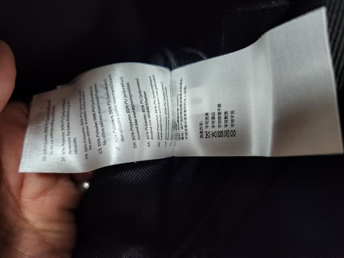 레인스 롤탑 백팩 네이비 상품이미지9