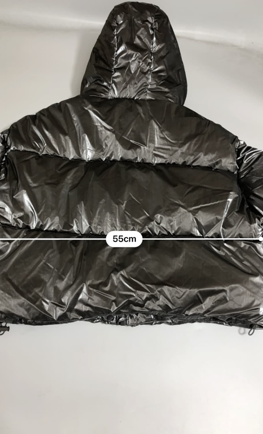 자라 글로시 윈드프로텍션 크롭 패딩 s 상품이미지9