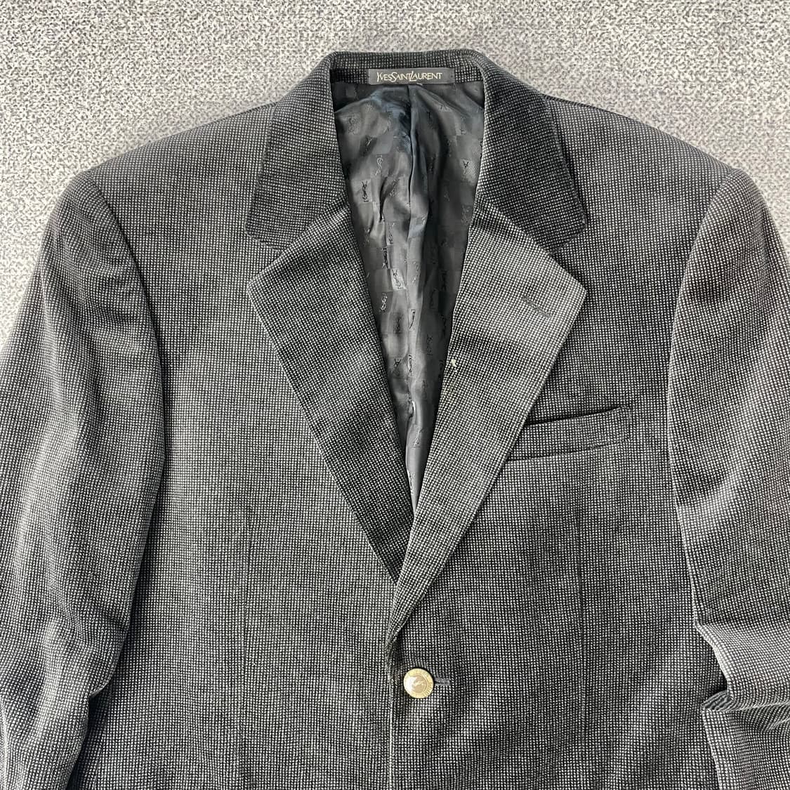 입생로랑 블랙 블레이저 상품이미지3