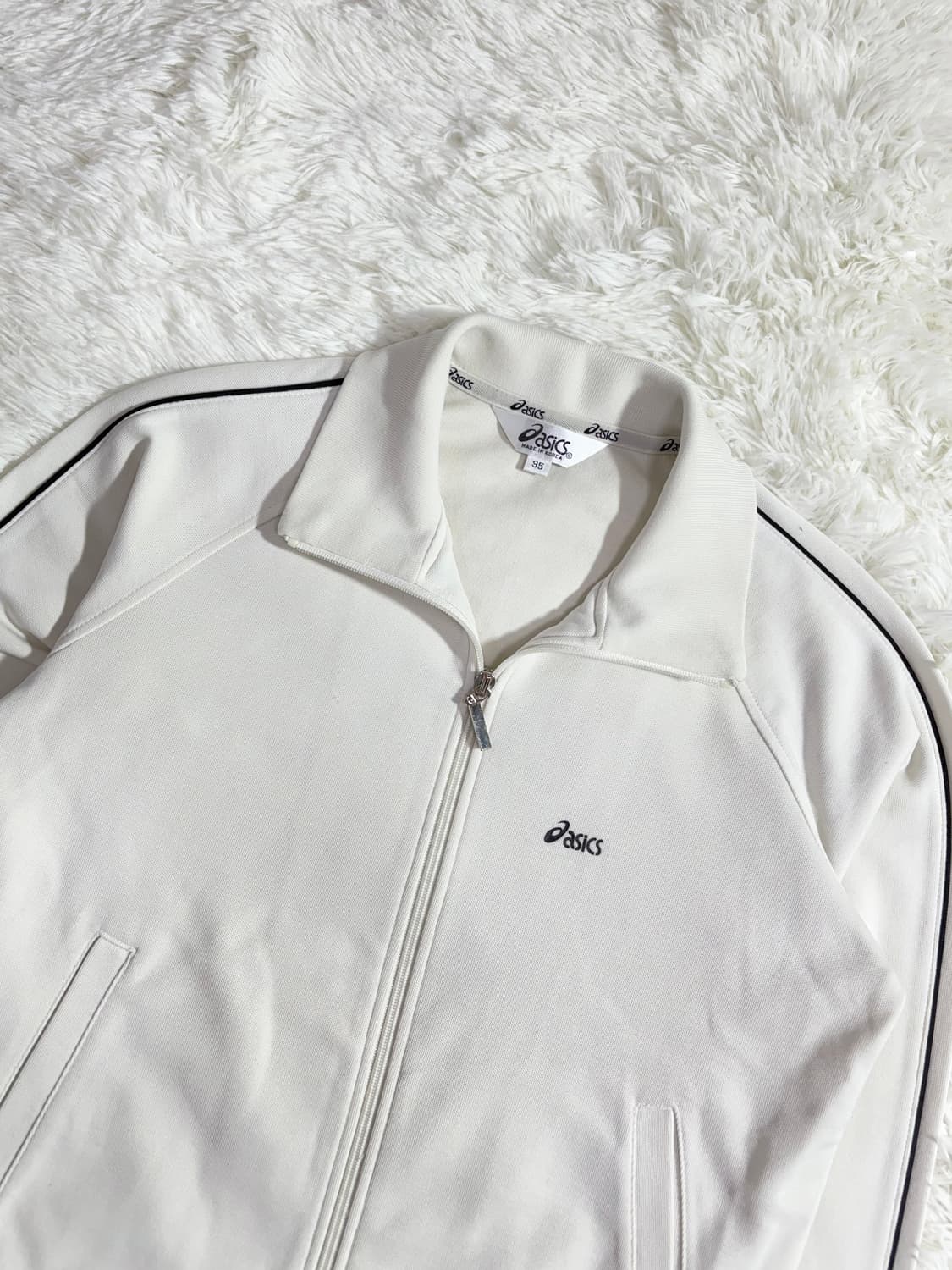 아식스 화이트 트랙탑  상품이미지5