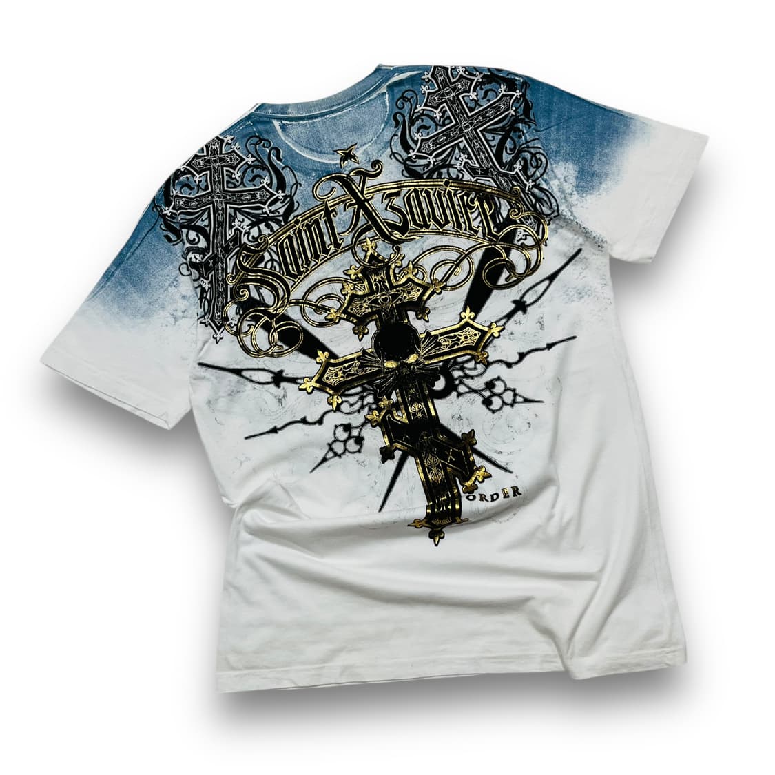 Xzavier Cross Skull Graphic T-shirt 상품이미지4