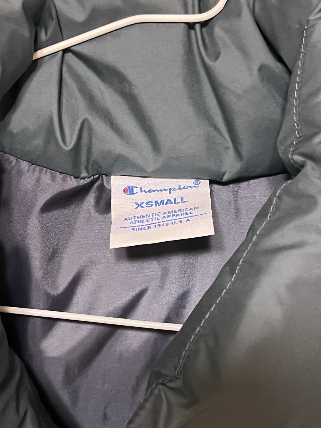 챔피온 푸퍼 다운 재킷 미드나잇 블루 xs 상품이미지4