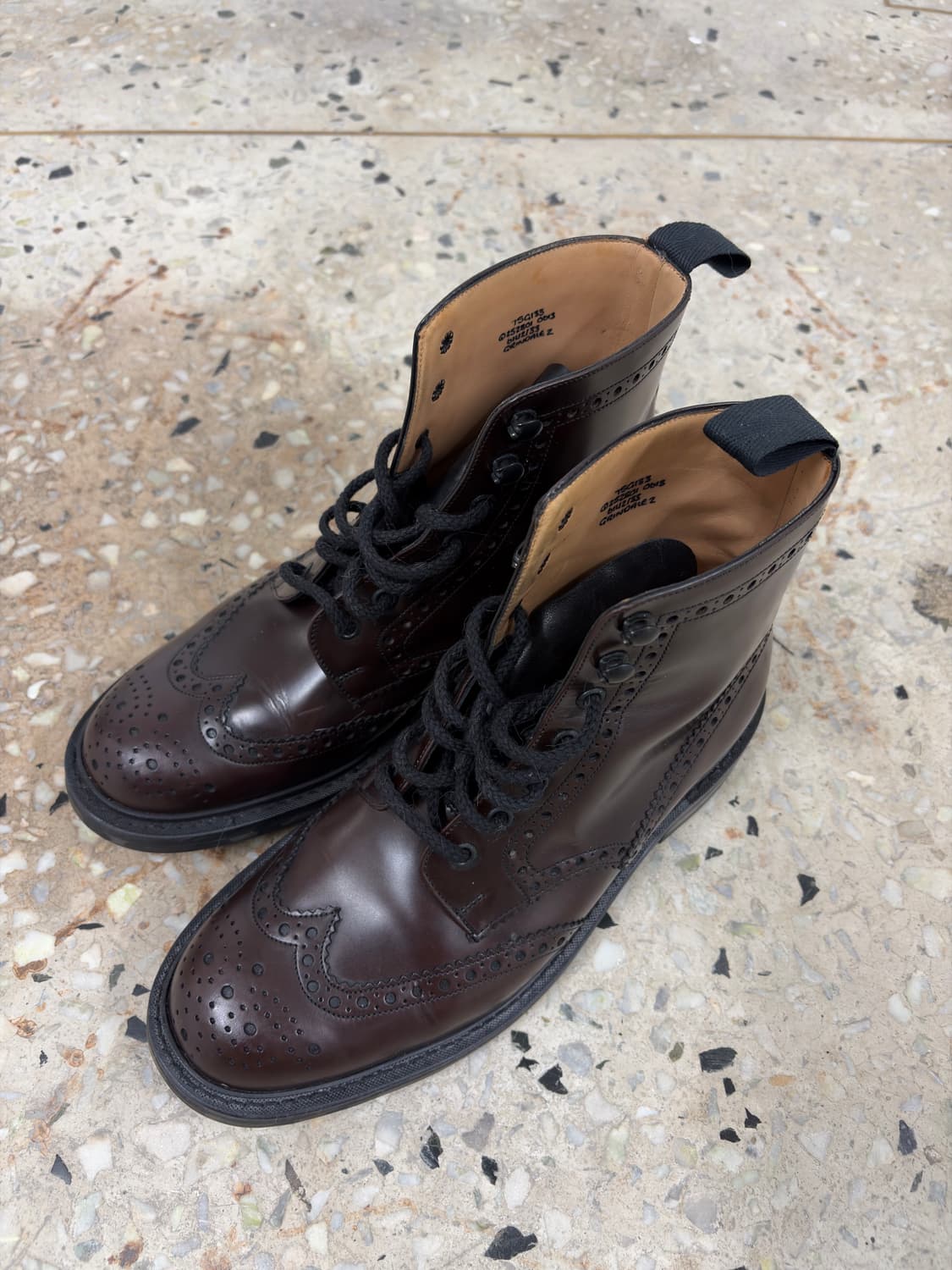 처치스(Churchs) 부츠 GRINDLE 2 UK7.5 상품이미지1