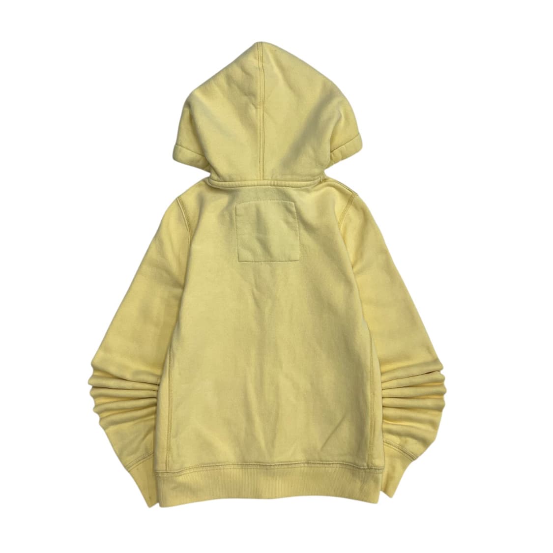 아베크롬비 사이드로고 파스텔노랑 후드집업 M 상품이미지3