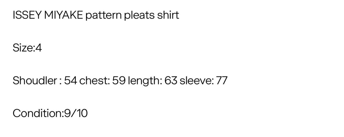 Issey miyake shirts 상품이미지9