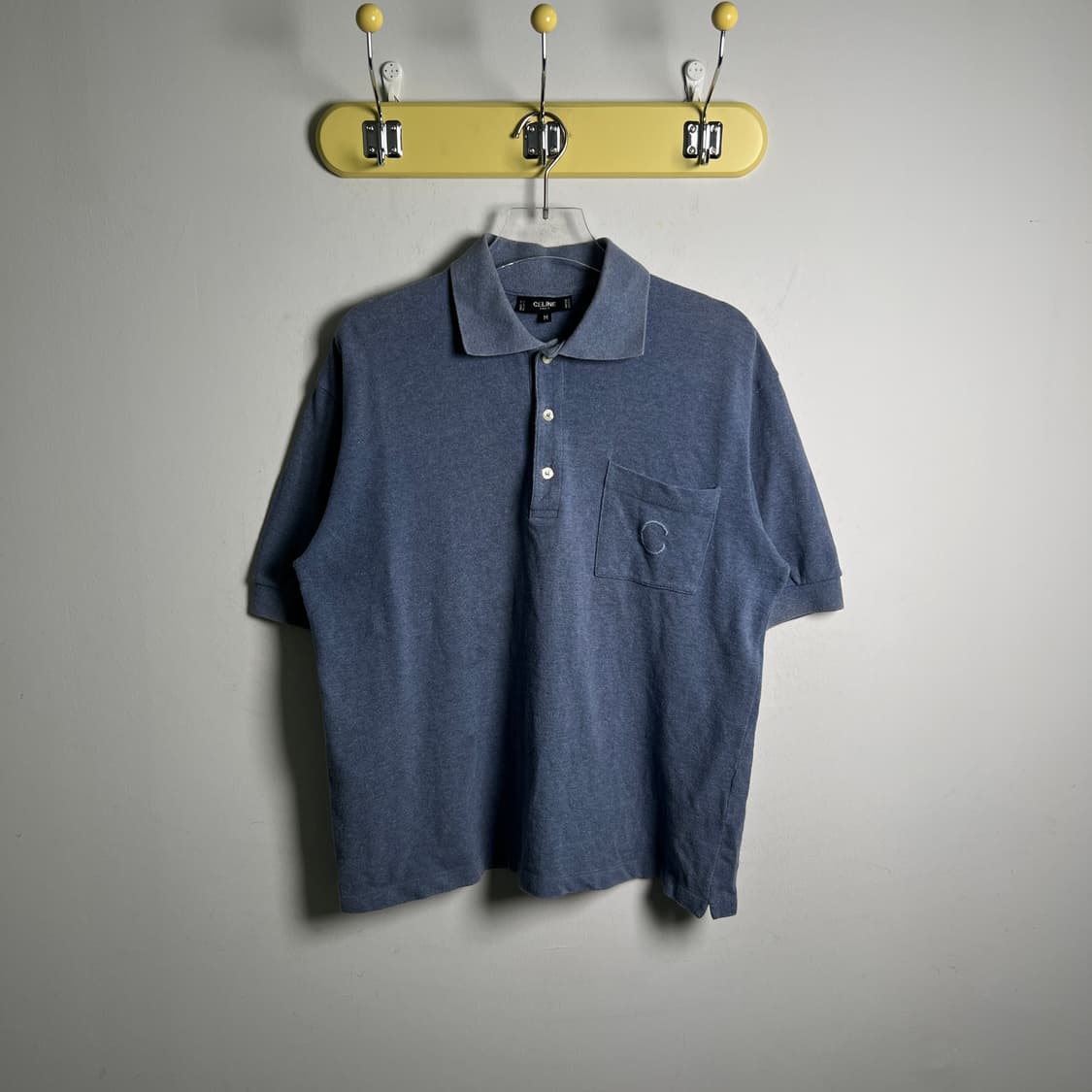 Celine 셀린느 빈티지 반팔 폴로 셔츠 M 상품이미지1