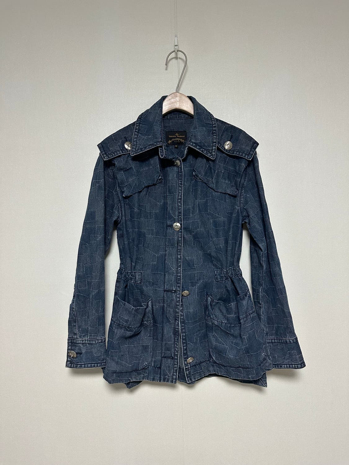 비비안웨스트우드 드로우스트링 데님자켓 상품이미지2