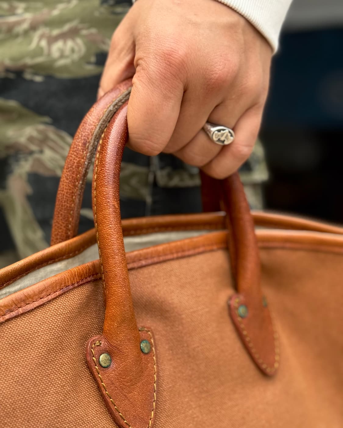 더 퀄리티 멘딩 캔버스 토트백 상품이미지9