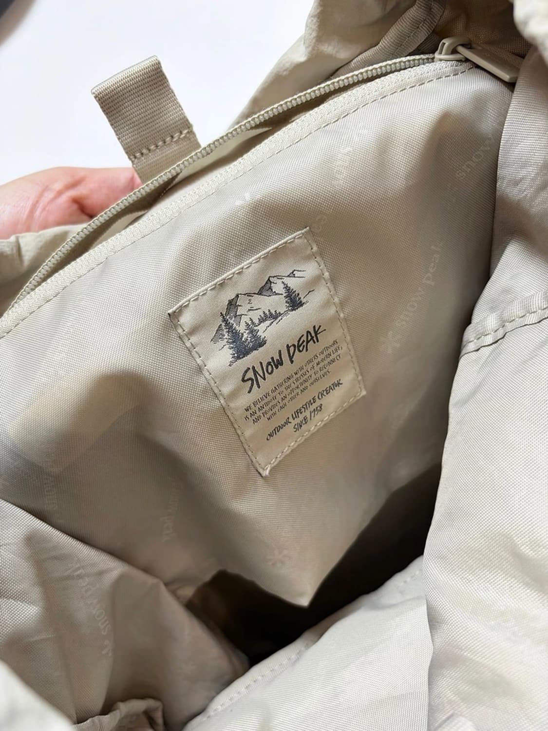 스노우PEAK 캠플 15L 백팩 백팩 Q1493 상품이미지9