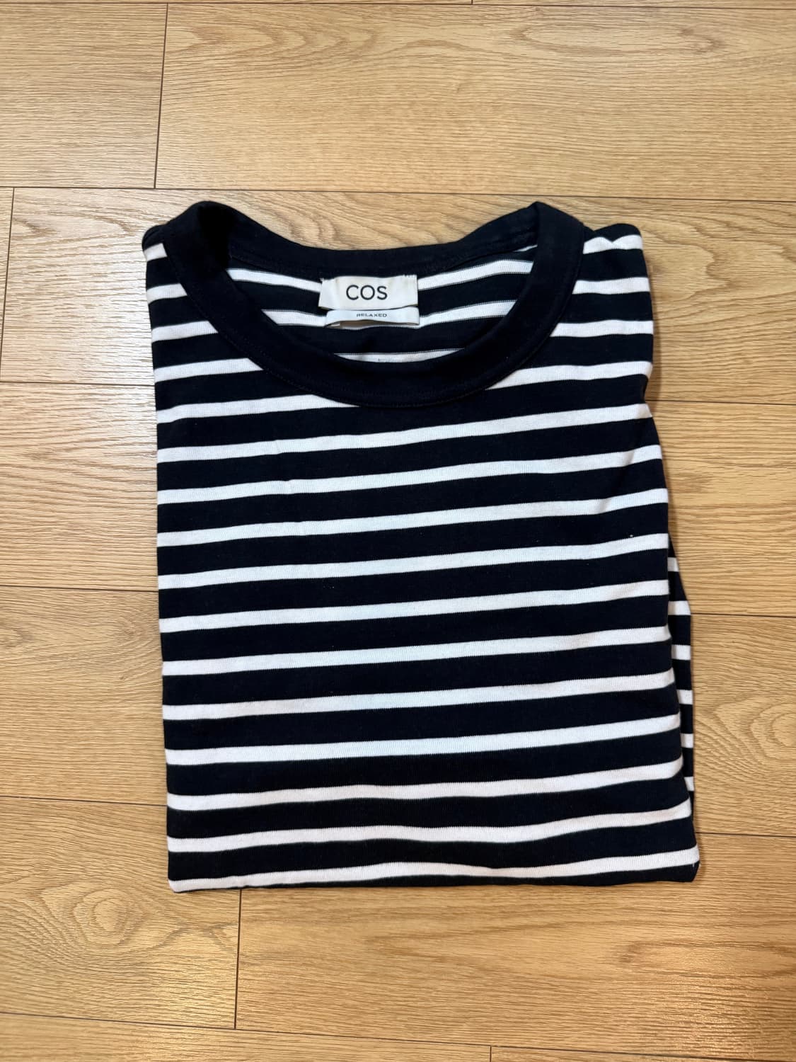 코스 스트라이프 롱슬리브 네이비-XL 상품이미지1