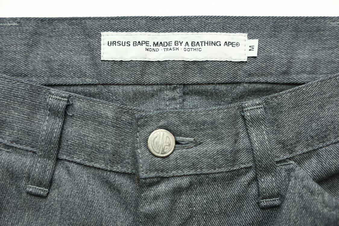 [Ursus Bape] Made in Japan Gray Work Den 상품이미지4