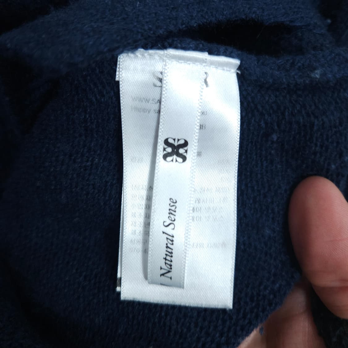 세터 더블린 언발란스 캐시미어 블렌드 니트 WS 상품이미지6